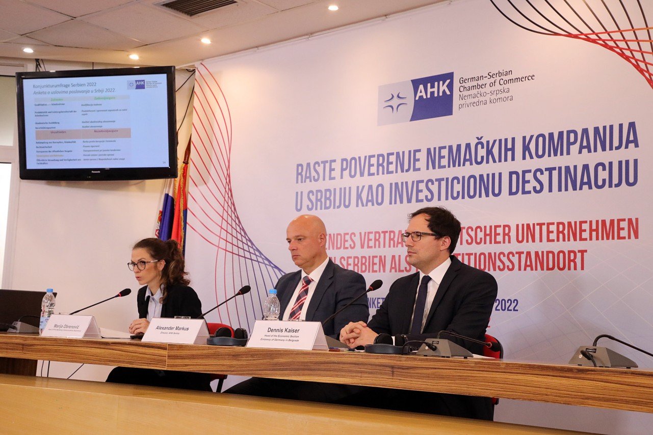 Predstavljanje rezultata najnovijeg istraživanja o poslovnom okruženju i investicionom potencijalu u Srbiji
14/09/2022